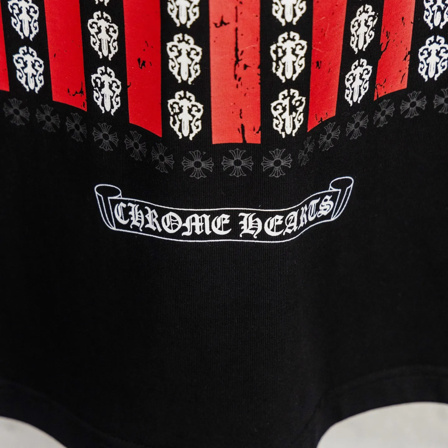 ：H 39 Chrome Hearts CH Black 2026 Authentic 0 Quality os 0 : Sizes: S M L XL